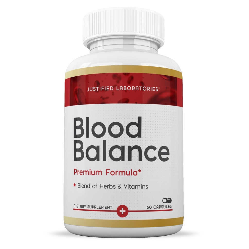 Begrundelse Laboratorier Blodbalance Avanceret formel 620MG Formel supplement piller 60 kapsler