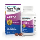 PreserVision AREDS Eye Vitaminer, # 1 Eye Doctor Anbefalet Mærke, Multivitamin med kobber, vitamin A, C & E, Zink Kosttilskud, 120 Softgels