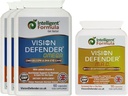Vision Defender MAC & Omega Everyday General Eye- Health Bundle (90 dages forsyning). Øjenvitaminer supplement omfatter Carotenoider Lutein, Zeaxanthin, Omega-3 (DHA, EPA). Fremstillet i Storbritannien af øjenspecialister
