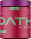 Eath Nutrition Sport Sugar Free Pre- workout pulver, Appleberry Orchard, Indeholder Creatinine monohydrat, Koffein og Beta Alanine, Pre Workout pulver til kvinder og mænd, 25 Servering