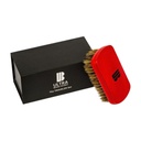 Magnetized High-end Beard Brush Set – The “Traveler” Set includes a detachable mirror and boar bristle brush. The “ULTIMATE BRUSH” is available in three sets and multiple colors.