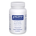 Pure indkapslinger PreNatal Nutrients - for Graviditet & Amning - Aids Energy & DNA Development * - med Folate, Cholin & Iron - Gluten Free & Non- GMO - 60 kapsler