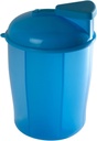 EZY DOSE Vitamin Organizer, 6 store afdelinger, 30-dages Vitamin og Medicin Opbevaring, Hold Vitamin & Midler i Check, Let at bruge, Holdbar og rejse venligt, Blå, BPA Gratis