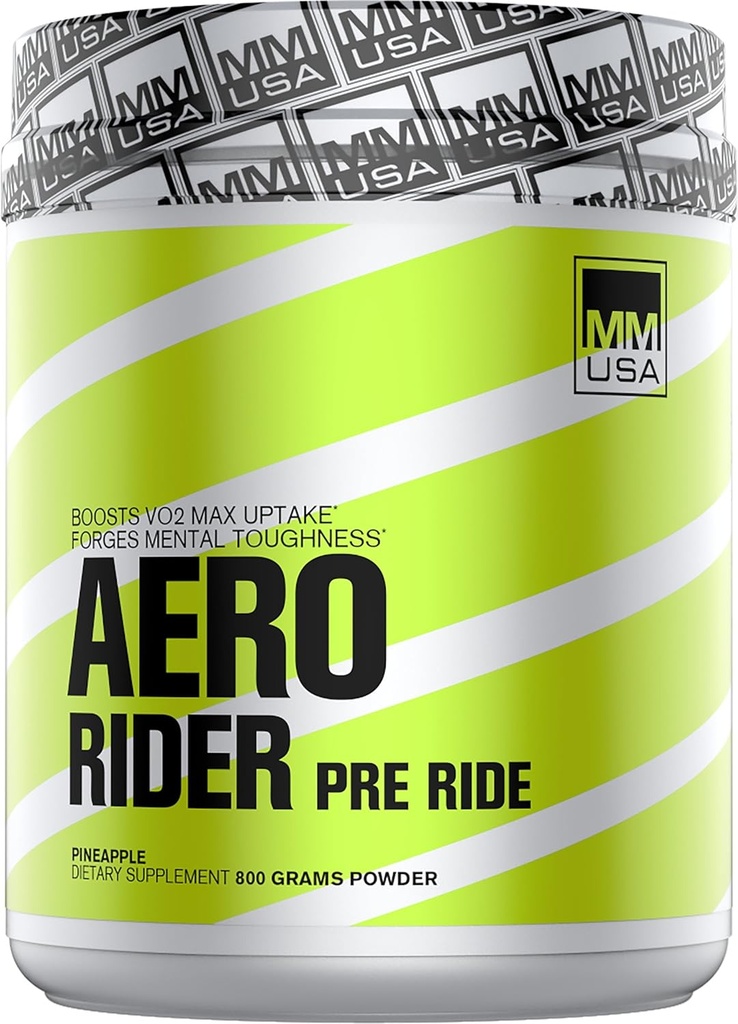 MMUSA Cykelenergi ved Endurance + Stamina og maksimal styrke. Gør cykling meget lettere gør livet værd cykling. Herre Lean Supplement., Ananas, Ananas, 21.1644 Ounce
