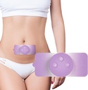 JUSTWES Trådløs transportabel periode Crampe smertestillende simulator med 3 Modes 30 Intensity Genopladelige TENS Enhed for menstruation Cramp Relief Home Medical Device, gave til kvinder Hustru Kæreste Pige