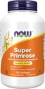 Now Foods Supplements, Super Primrose 1300 mg med naturligt okkurring GLA (Gamma- Linolensyre), 120 Softels