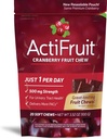 Enzymatisk terapi Actifruit Cranberry supplement med Cran- max, 500 mg, 20 bløde tyre, æsker (pakke med 2)