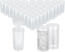 DAJAVE 100 Pack13 Dram Tomme Pill Flasker med Pop Top Caps Plastic Medicine Flasker Præskription Hætteglas receptpligtig flaske Medicin Container til piller, håndværk, slik, kosttilskud