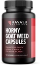 Horny Goat Weed Capsules for Men & Women - Extra Strength Performance & Energy Support with Tongkat Ali, Muira Puama, and Saw Palmetto - 2 Month Supply Herbal Supplement for Increased Endurance