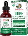 MaryRuth Organics Jod Liquid Drops Mest124; Kalium Iodide Mest124; 1 års levering Mest124; 450 Servere Mest124; Thyroid Health Mest124; USDA Organical Mest124; Vegan Mest124; Non- GMO Mest124; Gluten Free Mest124; 1 Fl Oz