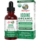 MaryRuth Organics Jod Liquid Drops Mest124; Kalium Iodide Mest124; 1 års levering Mest124; 450 Servere Mest124; Thyroid Health Mest124; USDA Organical Mest124; Vegan Mest124; Non- GMO Mest124; Gluten Free Mest124; 1 Fl Oz