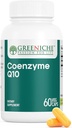 Greeniche Coenzym Q10, 60 Caps, High Absorption Coq10, Vegan, Gluten Free