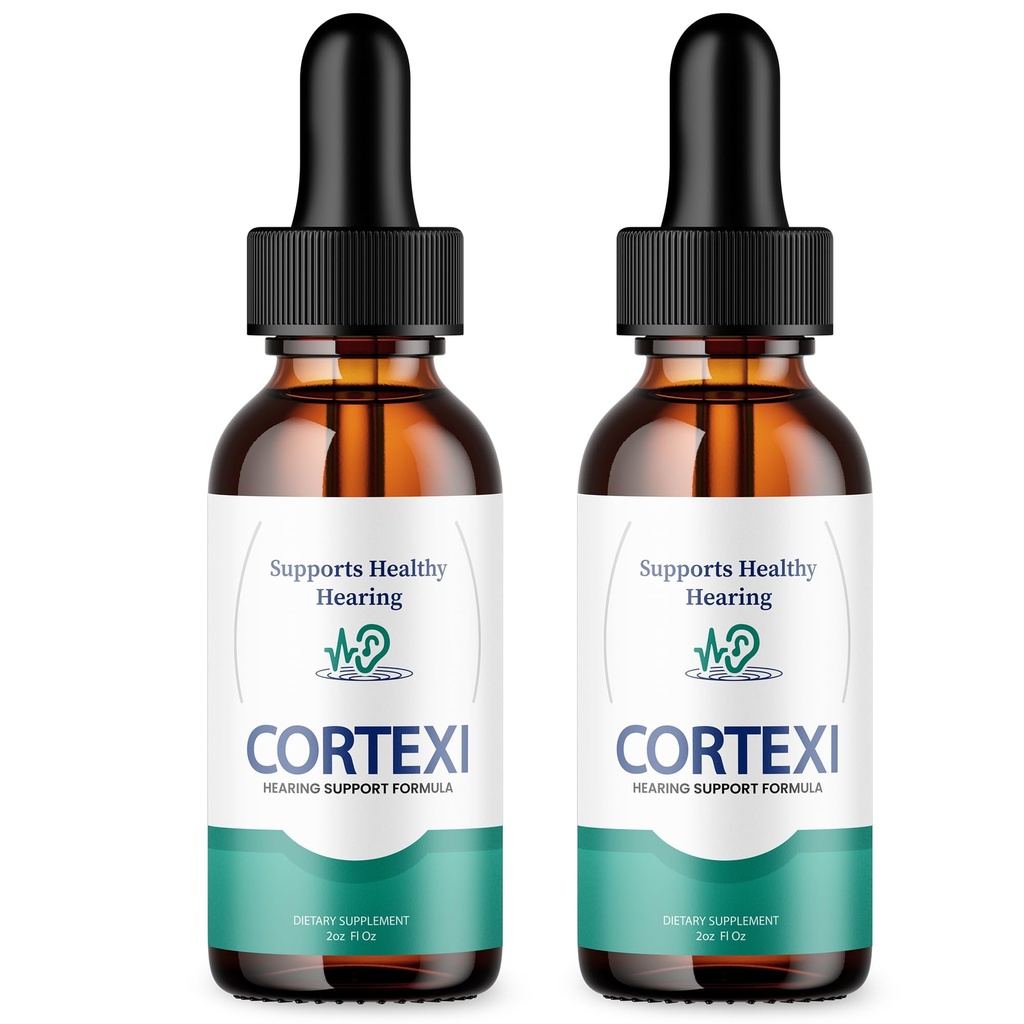 (Official) Cortexi Tinnitus Treatment Hearing Support with Chromium, Grape Seed, Astragalus, Maca Root - Cortexi Hearing Support Drops Supplement Cortexi Tinnitus Treatment for Ringing Ears (4oz)