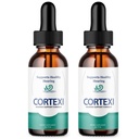 (Officiel) Cortexi Tinnitus Behandling Hørestøtte med Chrom, Grape Seed, Astragalus, Maca Root - Cortexi Hørestøtte Drops Supplement Cortexi Tinnitus Behandling for Ringøre (4oz)