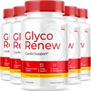 (5 Pack) Glyco Renew - Glyco Renew Blood Support, Glyco Renew Blood Support Pills, Ripped Glyco Renew Blood Support, Glyco Renew Pills, Glyco Renew Supplement, 150 Kapsler