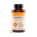NatureWise Vitamin D3 5000iu (125 mcg) 1 År Tilgang til immunforsvar, sund muskelfunktion, og ben sundhed - non-GMO, Gluten Free in Organic Extra Virgin Olivenolie, (Mini Softgel), 360 Tæl
