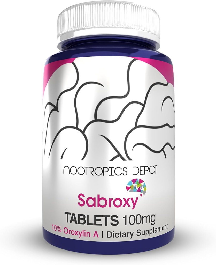 Nootropics Depot Sabroxy ® Tablets Note 124; 100mg