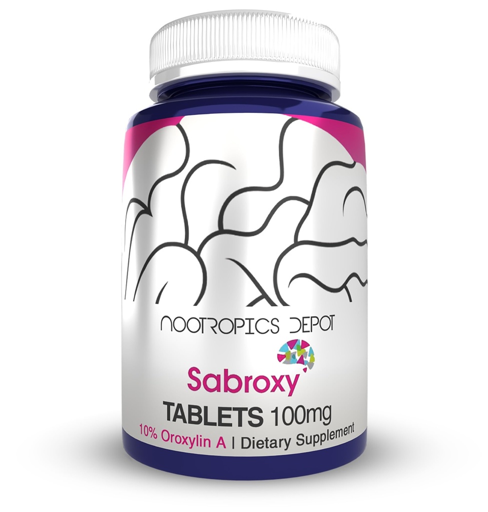 Nootropics Depot Sabroxy ® Tablets Note 124; 100mg