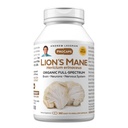 ANDREW LESSMAN Lion’s Mane 360 Capsules - Organic Full Spectrum Lion’s Mane Mushroom Extract - Supports Healthy Brain, Cognitive, and Nervous System Function - No Additives.