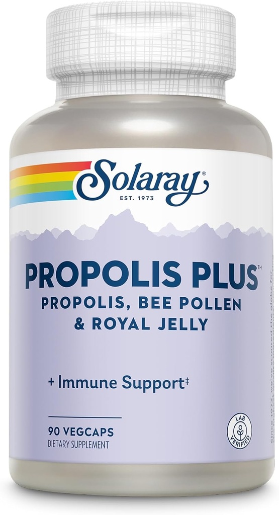Solaray Propolis Plus - 90 kapsler