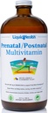 LIQUIDSUNDHED Prenatal / Postnatal multiple Liquid Women 's Multivitamin with Real Folate - Pre & Postnatal Vitaminer før, Under, Efter graviditet - Made in USA, Vegan, Sugar- Free, Non- GMO (32 oz)