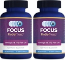 Focus Relief Plus Tør Øje Formel (180 ct. 60 Day Supply) Omega 3 tillæg - Tør Øje Relief tillæg - Omega 3 fiskeolie