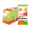 PROBAR - Bolt Organic Energy Chews, Pink Lemonade, Non-GMO, Gluten- Free, USDA Certified Organic, Sund, Natural Energy, Fast Fuel Gummies med Vitaminer B & C (12 Greve)