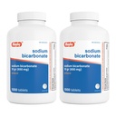 Rugby Natriumbicarbonat 650 mg Antacida Tablets - Relief for Heartburn, Sour Mavesæk & fordøjelsesbesvær, 1000 Count (2 - Pack)