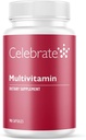 Celebrere Vitaminer Bariatric Multivitamin, Jernfri - Post Gastric bypass & Sleeve Gastrectomy Supplement for mænd & kvinder - Essential Minerals & Vitaminer A, B, D & E (90 kapsler)