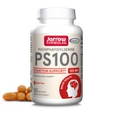 Jarrow Formulas PS100 Phosphatidylserin 100 mg, Kosttilskud til Hjerne Sundhed og Kognition Support, 120 Softgels, 40- 120 Day Supply