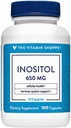 Den Vitamin Shoppe Inositol 650MG, Understøtter sund lever & cellulær funktion (100 kapsler)