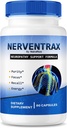Nerventrax kapsler, Officiel Formel til støtte Nerve Wellness og funktion, Alle naturlige nerve vitaminer, Premium Nerven Trax tillæg, Pastillas anmeldelse (60 kapsler)