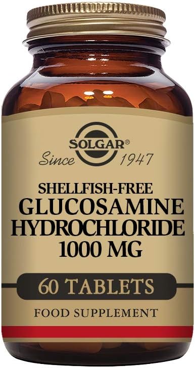 Solgar Glucosamin Hydrocloride Tablets, 1000 mg, 60 Count