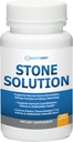 Stone Solution Capsules- Natural Dissolver, Nytney Stone Support & Nytney Cleanser, 60 Servere + Nytney Cleanse og Nytney Health supplement til Støtte Normal Nytney funktion, 60 hætter