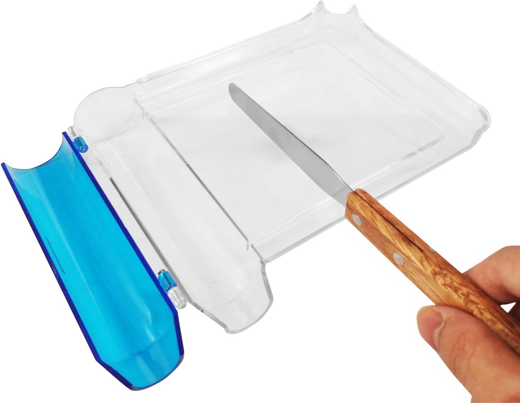 Medarchitect Right Hand Pill Counting Tray med Spatula (Clear - Træskaft)