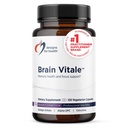 Design til sundhed Brain Vitale med Cognizin Citicolin - 'Nootrop' supplement til hjælp støtte kognition, Mood + hukommelse med GPC Cholin, Ginkgo + Acetyl L Carnitin HCL (120 kapsler)