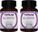 Twinlab B- 12 Dots - Energitilskud med vitamin B12- 500 mcg, 250 tabletter (2 Pack)