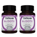 Twinlab B- 12 Dots - Energitilskud med vitamin B12- 500 mcg, 250 tabletter (2 Pack)