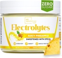 Min Adventure til Fit Zero Sugar - Ananas Electrolytes Powder - Koffein Free Energy med alle naturlige ingredienser - Vegan, Keto & Paleo - Sukker Free Electrolytes Hydration Drink Mix - 37 Serveringer