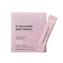 K- Nutra K- Collagen Soft Peach (15.9oz, 30 sticks) - Feriegaver - Hud, hår, neglesundhed, Tasty Jelly, Fast Absorption. Lav- Molekylær Marine Collagen, C-vitamin