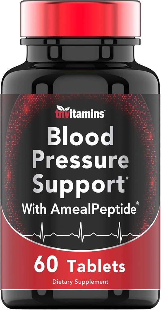 tnvitaminer Blodtrykssupport med AmealPeptid ® (60 tabletter)