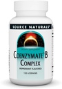 Source Naturals Coenzymate B Complex - Pebermynte Flavor, der smelter i munden - B Vitamin - 120 Lozenges