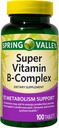 ij Super vitamin B- Complex tabletter Kosttilskud, 100 Tæl