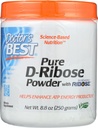 Doctor 's Best D- Ribose med Bioenergy Ribose, Non- GMO, Vegan, Gluten Free, Energy Enhancement, 250g, 8,8 Ounce (Pack of 1)