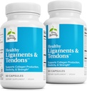 Terry naturligt sunde ligmaterialer & tendoner - Kosttilskud til Connective Tissue & Joint Smøring Support - Ikke-GMO formel til at hjælpe ligament & muskelsundhed - 60 kapsler, 2 pakker