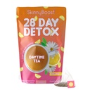 SkinnyBoost 28 Dag Detox Daytime Tea - CITRUS MINT (28 Tea Tasker) Understøtter Metabolisme Boost, Detox, Alle naturlige, ikke GMO, Vegan, Keto Friendly