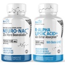 Naturens Fusions Neuro Nac (NAC Ethyl Ester) & R Alpha Lipoic Acid 600 mg (60ct)