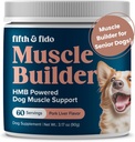 Fifth & Fido Dog Weight Gainer - High Calorie Protein Powder for Dogs - Weight Gain Supplement for Puppies and Senior Dogs - Supports Muscle & Energy Recovery - 3.17 oz (60 Servings)