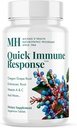 MICHAEL 'S Sundhed Naturopatiske Programmer Hurtig immunforsvar - 120 Vegetariske tabletter - Immunsystemet support - med vitamin A, C-vitamin & zink - 40 Servere