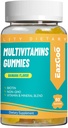 Multivitamin gummier til kvinder og mænd, Daglig Voksen Multi Vitamin Gummy, Nutritional Support Vegan - 60 Greve